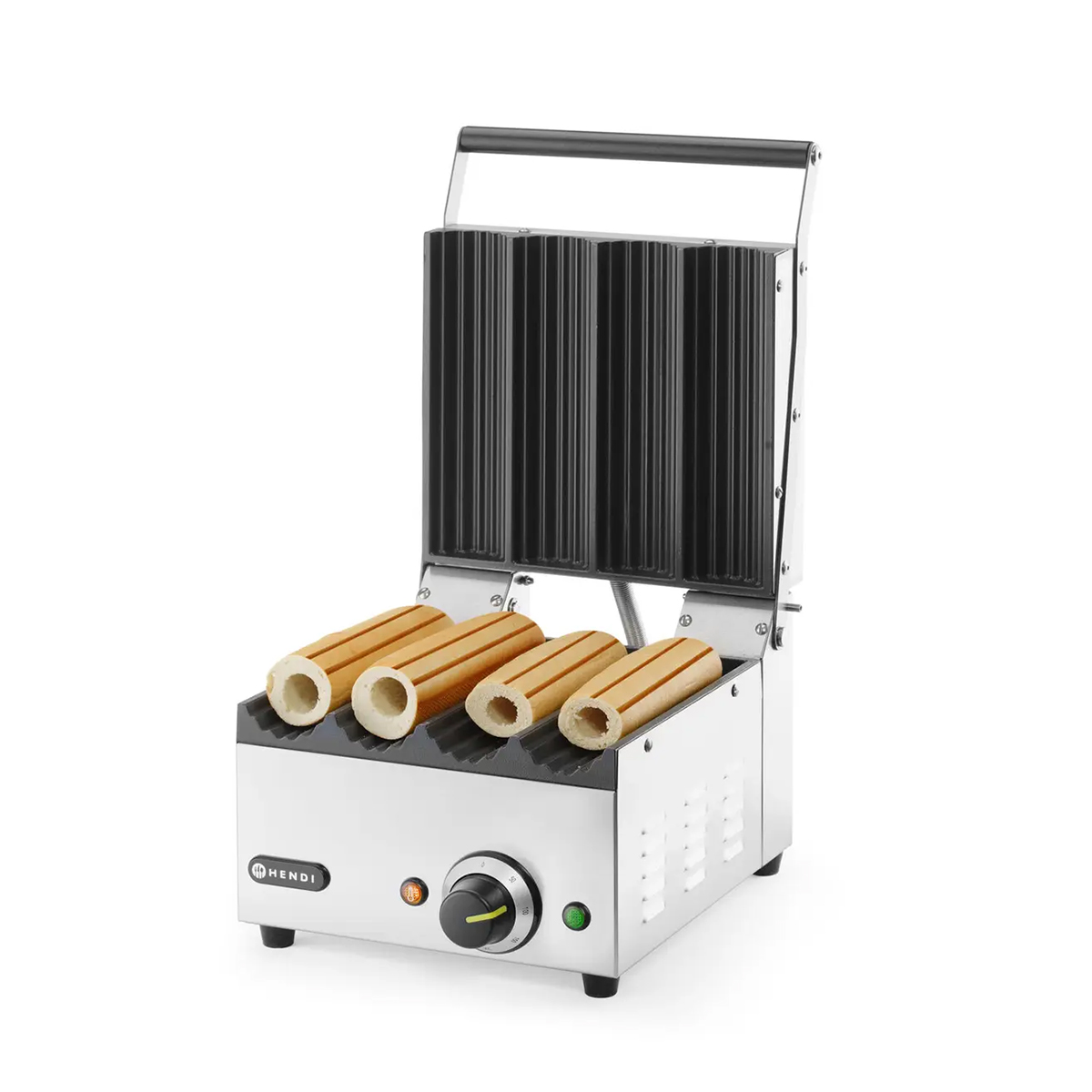 Grill kontaktowy - hot dogi - 1800 W - 385x285 mm | Hendi 263594