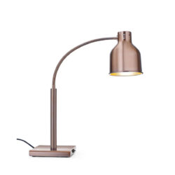 Lampa grzewcza - 250 W - 268x203 mm - miedziana | Hendi 273753