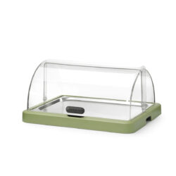 Witryna chłodnicza Roll top - 460x355 mm - zielona - UNIQ | Hendi 871966