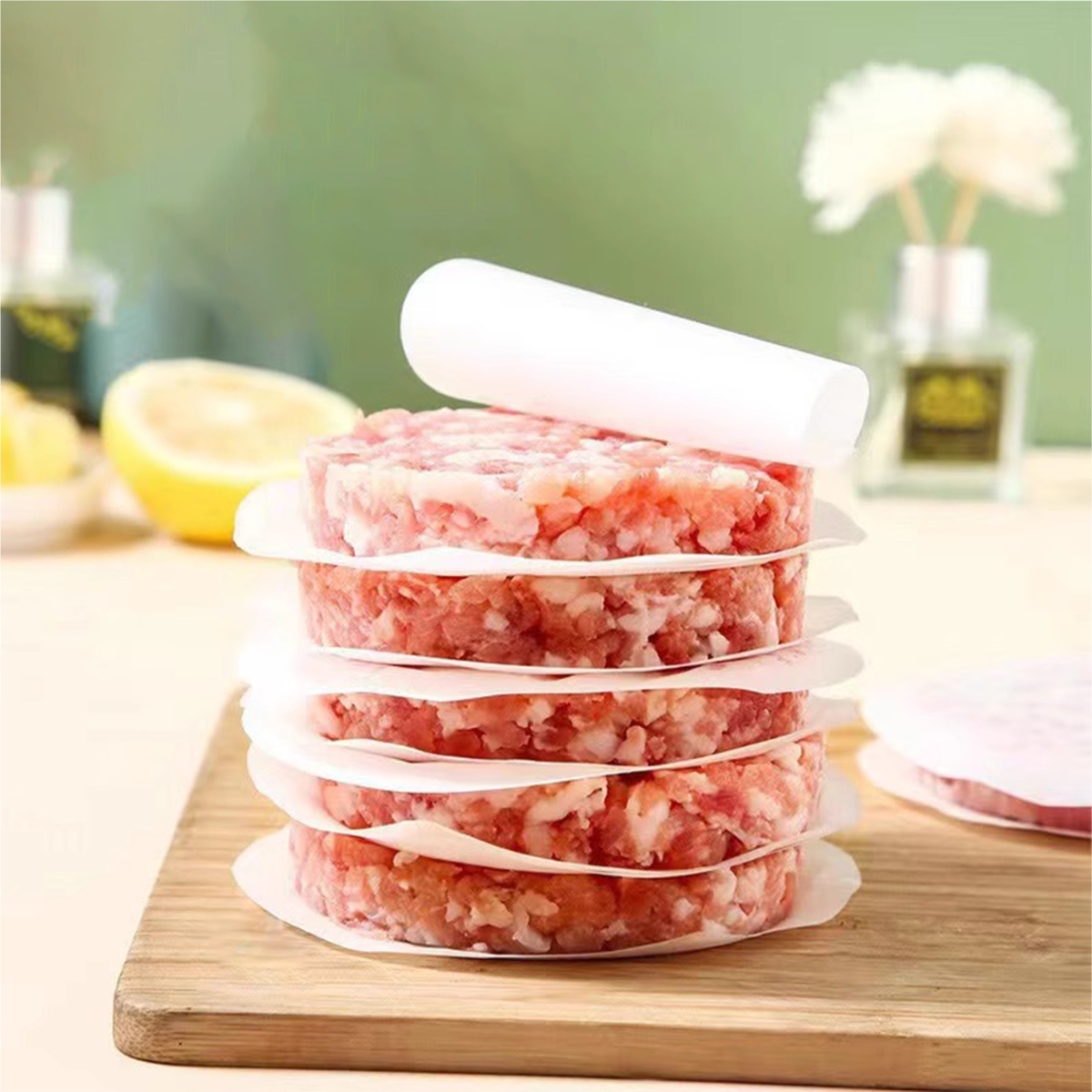 Przekładki do hamburgerów - 10 cm - 50 szt. | Gastrokitchen