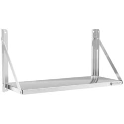 Półka ścienna - składana - 80 x 30 cm - 40 kg | RC-BFWH8030