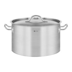 Nierdzewny garnek - 14 l - pokrywka | RCST-14E3-S