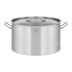 Nierdzewny garnek - 58 L - pokrywka | RCST-58E3-S