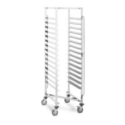 Wózek piekarniczy - 150 kg - 15 półek - 600x400 mm | RCTW-15Z