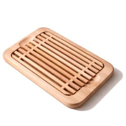 Deska do krojenia chleba z kratką - 40 x 25 cm | Gastrokitchen
