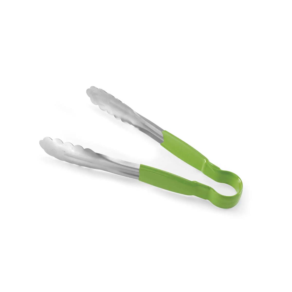 Szczypce serwujące HACCP - 250 mm - zielone | Hendi 171875