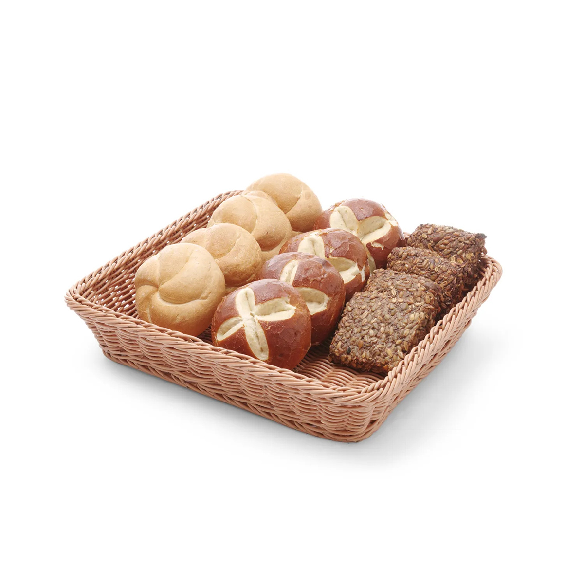 Kosz na pieczywo GN 2/3 - 325x354x65 mm | Hendi 426753