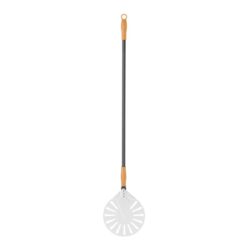 Aluminiowa łopata do pizzy - okrągła - 230x1200 mm | Hendi 617168