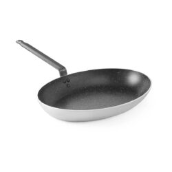 Owalna patelnia do ryb - 280x400x55 mm | Hendi 627716