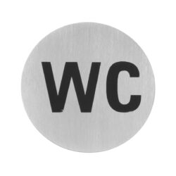 Tabliczka na drzwi - WC | Hendi 663622