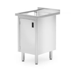 Szafka kuchenna z zlewem - 500x600x850 mm | Hendi 813492