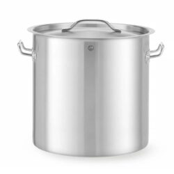 Wysoki garnek z pokrywką Budget Line - 25 L | Hendi 834206