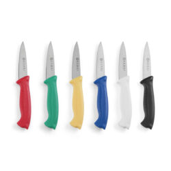 Nóż do obierania - 185 mm - zestaw 6 szt. | Hendi 842010