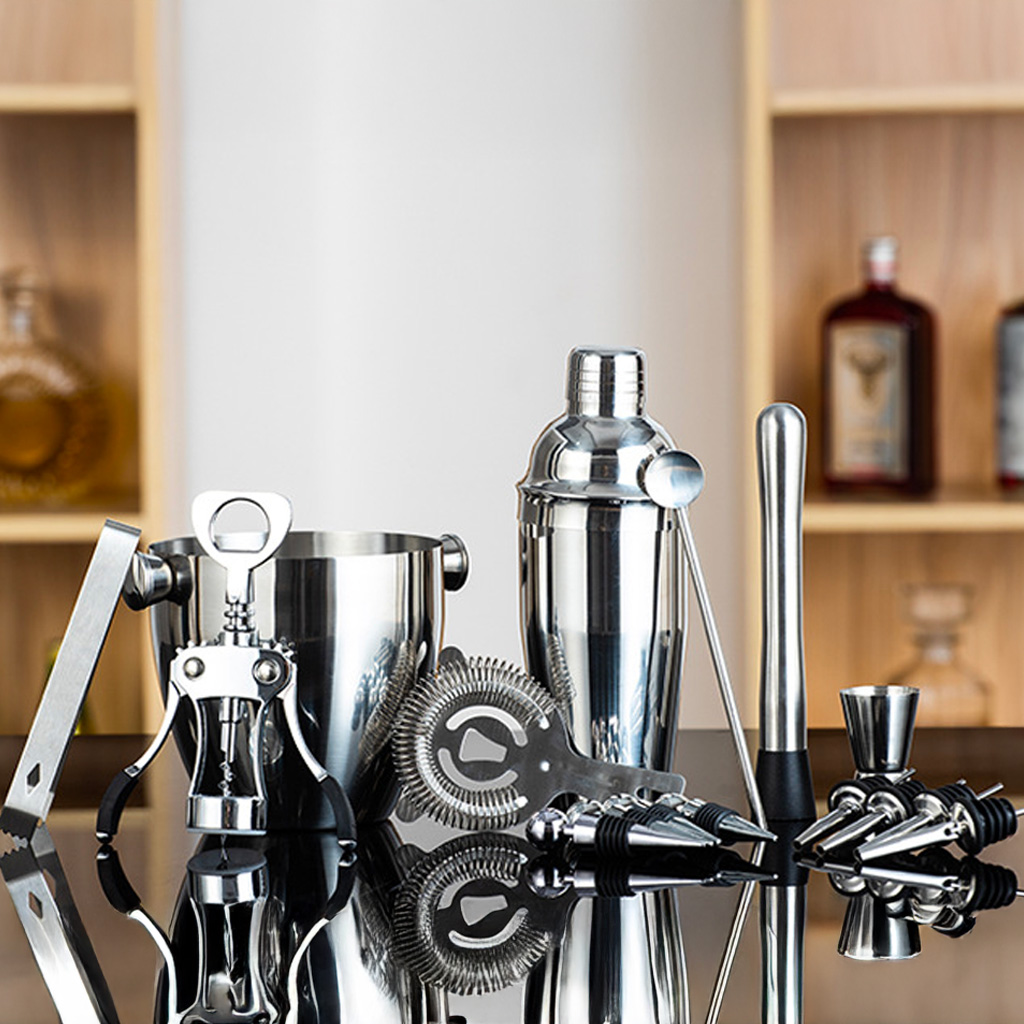 Zestaw barmański shaker do napojów - 16 szt. | Gastrokitchen