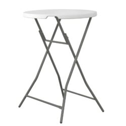 Barowy składany stół - ø800 x 1100 mm | Amer box 810958