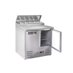 Stół chłodniczy z nadstawką - 5x GN 1/6 | Arktic 236222