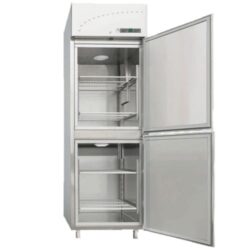Lodówka/zamrażarka nierdzewna wentylowana - 560 L | LM2350