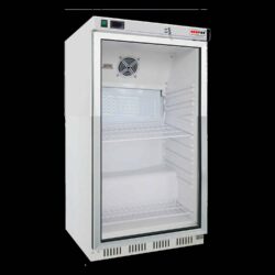 Lodówka podblatowa biała przeszklona wentylowana 130 L | DR-200 G