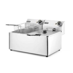 Frytownica elektryczna - Kitchen Line - 2 x 8 L | Hendi 205839