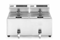 Frytownica Profi Line z cyfrowym sterowaniem - 2 x 8 L | Hendi 207376