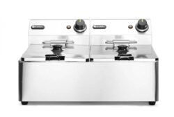 Frytownica manualna Kitchen Line - 2 x 6 L | Hendi 205853