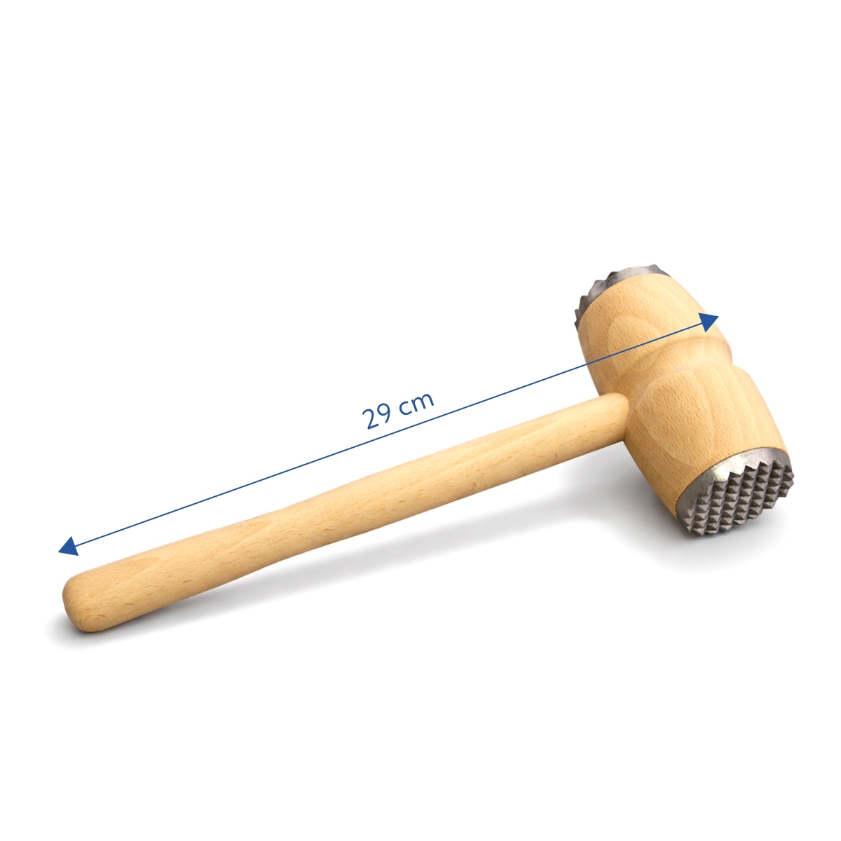 Drewniany tłuczek do mięsa - 29 cm | Gastrokitchen