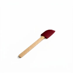 Szpatułka silikonowa z drewnianym uchwytem - 25,5 cm | Gastrokitchen