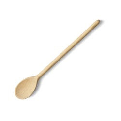 Łyżka drewniana - 35 cm - owalna | Gastrokitchen