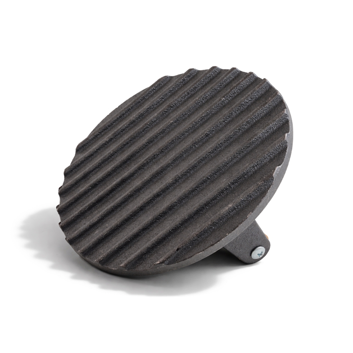 Żeliwna prasa do hamburgerów z drewnianym uchwytem - Ø 14 cm | Gastrokitchen