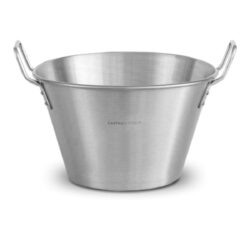 Misa stożkowa z uchwytami - 48 L - stal nierdzewna | Gastrokitchen