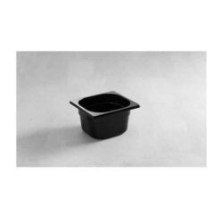 Gastronorm GN 1/6 - 65 mm - POLIWĘGLAN - czarna | Hendi 862735