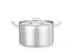 Garnek średni z pokrywką - 15,1 L - Ø 320 mm - Profi Line | Hendi 831601