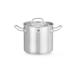Wysoki garnek z pokrywką - 3 L - Ø 160 mm - Profi Line | Hendi 832004