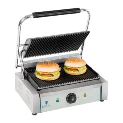 Grill kontaktowy - 1 x 2200 W - ryflowany - 2.0 | RCKG-2200-G