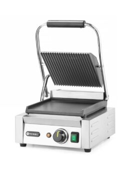 Grill kontaktowy - ryflowany / gładki | Hendi 263600