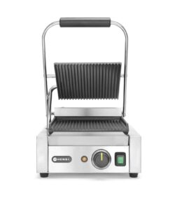 Grill kontaktowy - ryflowany - 1800 W | Hendi 263501