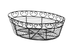 Koszyk na pieczywo - owalny - 255x160x80 mm | Hendi 425879
