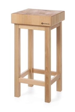 Klocek masarski z podstawą - 500x400x150 mm | Hendi 505694
