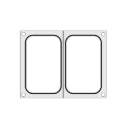 Matrica do zgrzewarki Hendi - 2 tacki 178 x 113mm | Hendi 805589