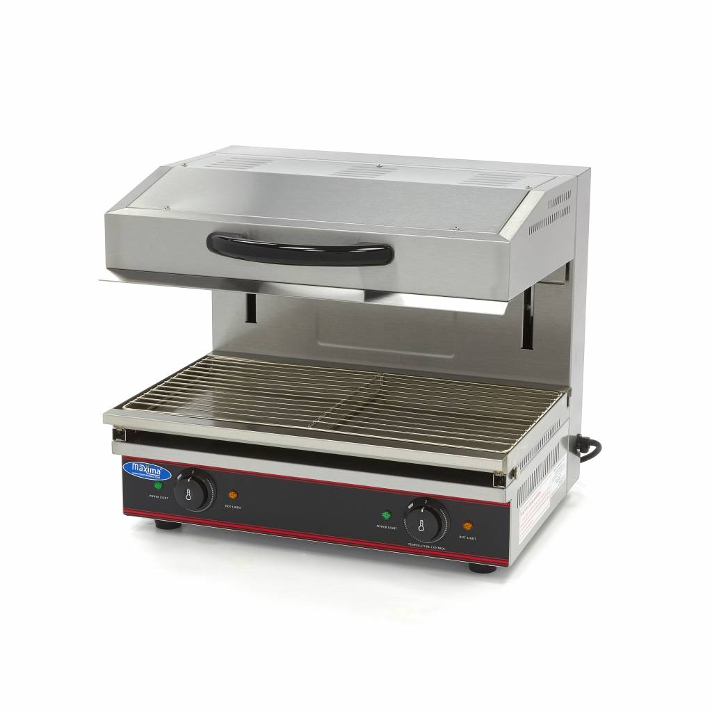 Deluxe Salamander Grill z windą - 590x320 mm | Maxima 09300062