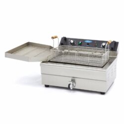 Elektryczna frytownica z kranikiem - 1 x 20 L | Maxima 09365020
