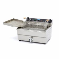 Elektryczna frytownica z kranikiem - 1 x 30 L | Maxima 09365021