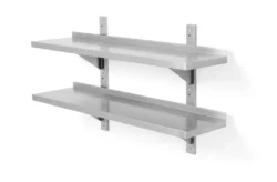 Półka ścienna - 2 półki - 1200x300x600 mm | Hendi 811733