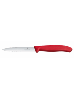 Noz na zeleninu Victorinox 10 cm vrubkovany cerveny Hendi 6.7731.png