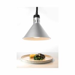 Lampa grzewcza - srebrna Hendi 273869