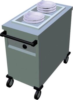 Wózek podgrzewający do talerzy - T-OVNT-2