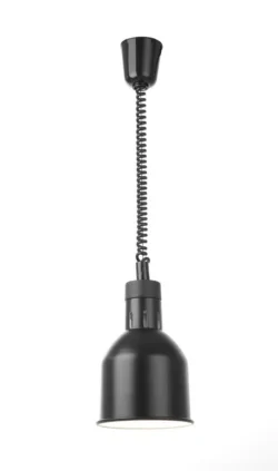 Lampa grzewcza - 250 W - czarna | Hendi 273852