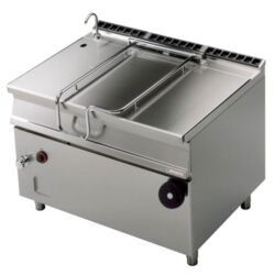 Gazowa patelnia smażalnicza 120l - 1200x900mm - 30kw - BR120-912G/N