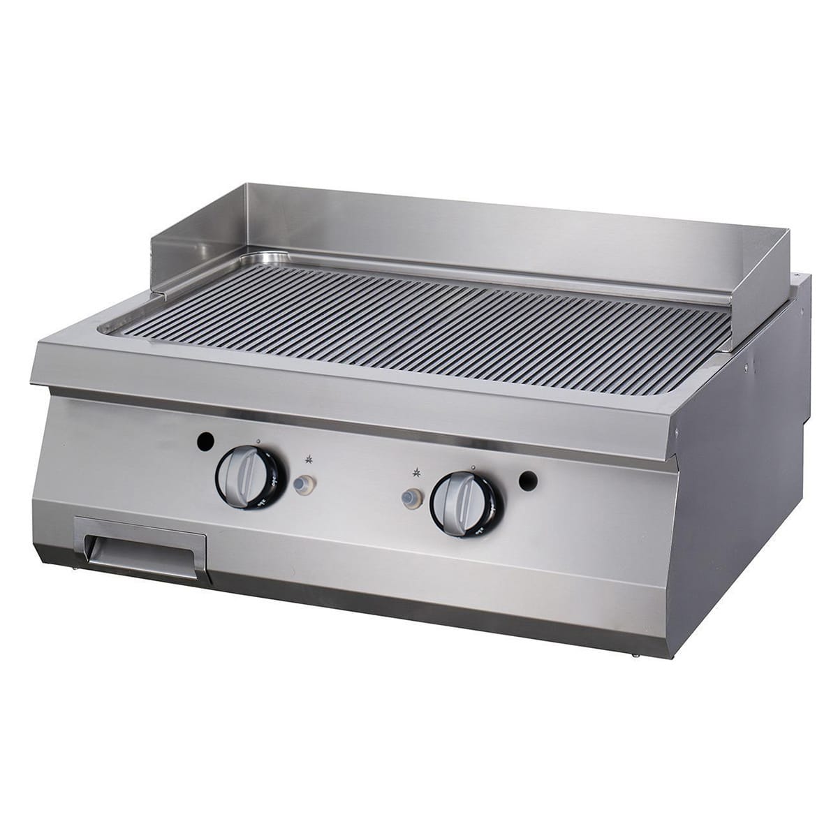 Płyta grillowa gazowa ryflowana - 18 kW | Maxima 09398573