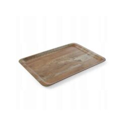 Taca z nadrukiem drewna - 370 x 530 mm | Hendi 508947